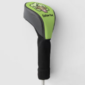 Kuh Methan Cartoon Golf Head Cover Headcover (angewinkelt)