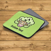 Kuh Methan Cartoon Laptop Sleeve