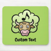 Kuh Methan Cartoon Mouse Pad Mousepad (Vorne)