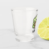 Kuh Methan Cartoon Shotglas Schnapsglas (Links)