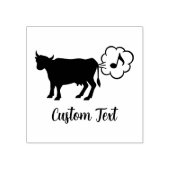 Kuh Methan Icon Kautschuk Briefmarke Gummistempel (Prägung)