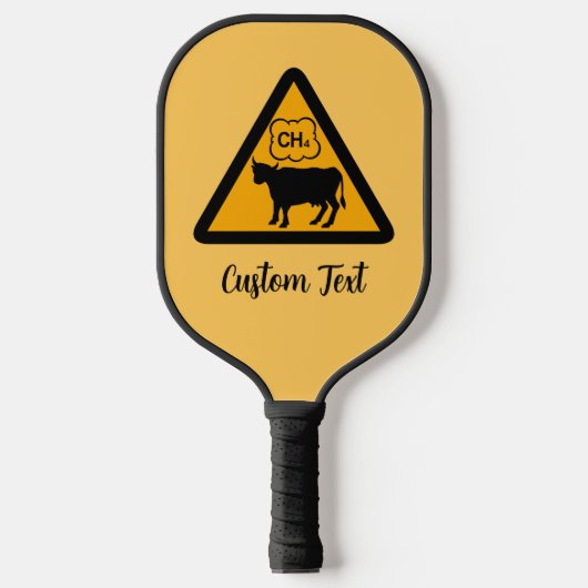 Kuh Methan Icon Pickleball Paddle (Vorderseite)