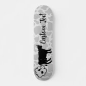 Kuh Methan Icon Skateboard Deck (Vorne)