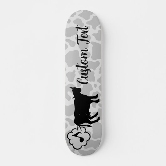 Kuh Methan Icon Skateboard Deck (Vorne)