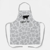 Kuh-Methan-Symbol-Schürze Schürze (Vorderseite)