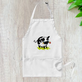 Kuh mit Blume Schürze