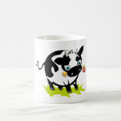 Kuh mit einer Blume Kaffeetasse (Mittel)