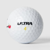 Kuh mit heißer Schokolade Golfball (Logo)
