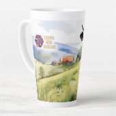 Kuh (mit passendem liniertem Journal) Milchtasse (Linke Ecke)