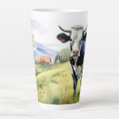 Kuh (mit passendem liniertem Journal) Milchtasse (Vorderseite)