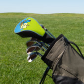 Kuh mit Zeichen Golf Headcover (In SItu)