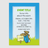 Kuh mit Zeichen Magnetkarte (Vorderseite)