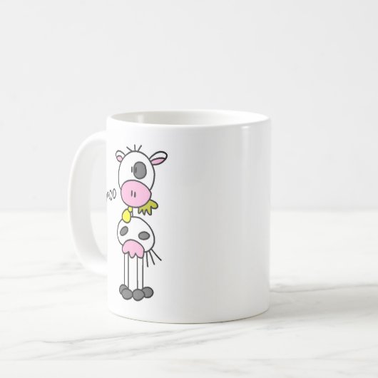 Kuh-MOO-Tasse Kaffeetasse (Vorderseite Links)