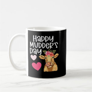 Kuh Mooey Happy Mudders Tag lustige Mütter Day Mam Kaffeetasse