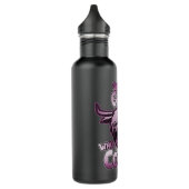 Kuh Mooey Highlander Kuh Mädchen, Liebe Scottish B Edelstahlflasche (Links)