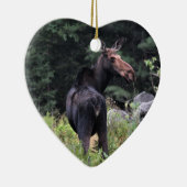 Kuh Moose Keramikornament (Rechts)