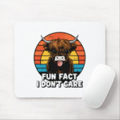 Kuh. Mousepad (Mit Mouse)