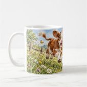 Kuh-Mug mit ein bisschen Freude Kaffeetasse (Links)