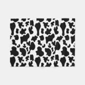 Kuh-Muster-Decke Fleecedecke (Vorderseite (Horizontal))