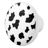 Kuh-Muster Keramikknauf (Rechts)