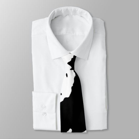 Kuh-Muster-Krawatte Krawatte (Gebunden)