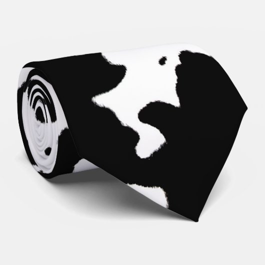 Kuh-Muster-Krawatte Krawatte (Gerollt)