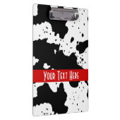 Kuh-Muster-kundengerechtes vorderes und hinteres Klemmbrett (Rechts)