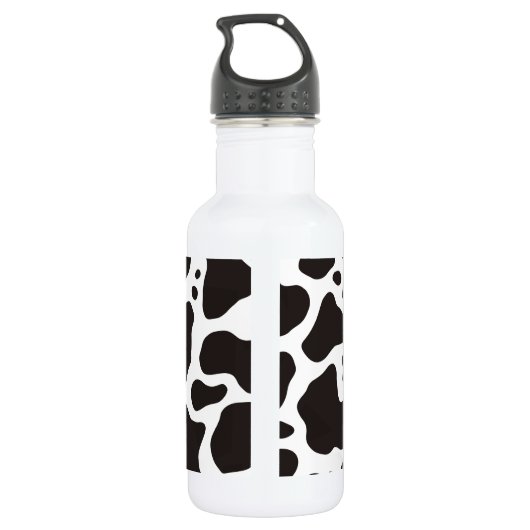 Kuh Muster Wasserflasche (Rückseite)