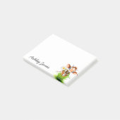 Kuh nach dem Notizen (angewinkelt)