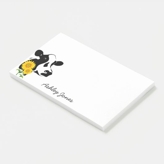 Kuh nach der Notiz (angewinkelt)