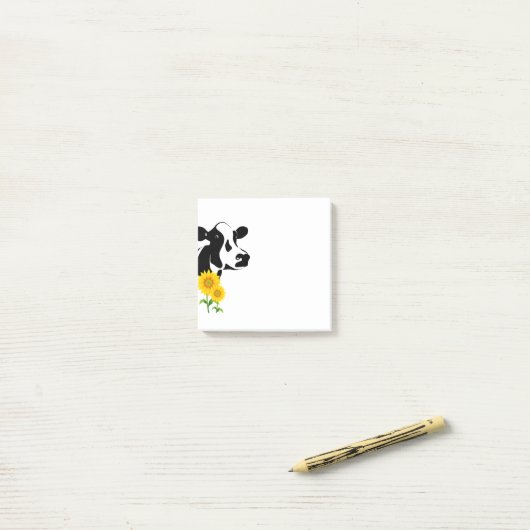 Kuh nach der Notiz (Auf Schreibtisch)