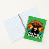 Kuh. Notizblock (Innenseite)