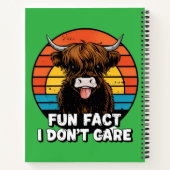 Kuh. Notizblock (Rückseite)