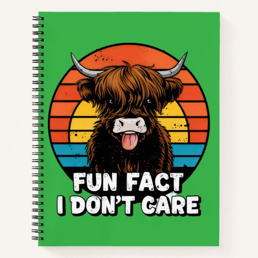 Kuh. Notizblock (Vorderseite)