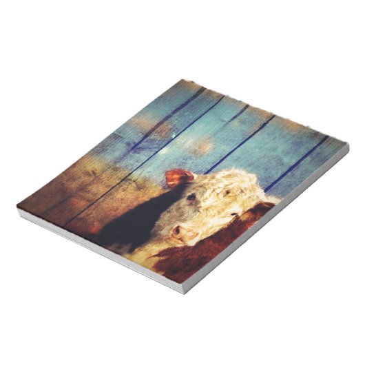 Kuh Notizblock (Rotiert)