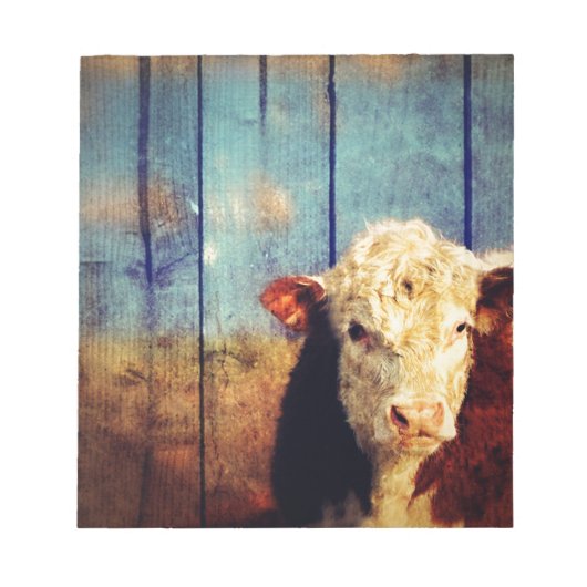 Kuh Notizblock (Vorderseite)