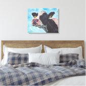Kuh Nr. 03.0556 Irish Fresian Cow Leinwanddruck (Insitu (Schlafzimmer))