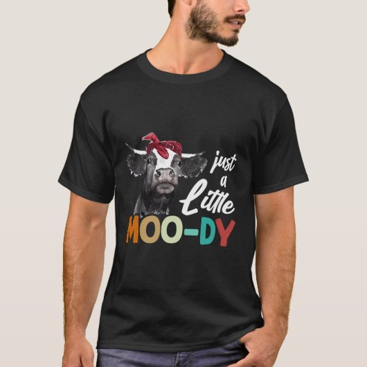 Kuh - nur ein kleiner Moo-Dy - Kuh's Lover - Funny T-Shirt (Vorderseite)