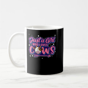 Kuh nur ein Mädchen, das Kühe Bauer Metzgereich Li Kaffeetasse