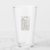 Kuh oder Boo Halloween-Kuh Glas (Rückseite)