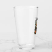 Kuh oder Boo Halloween-Kuh Glas (Rechts)