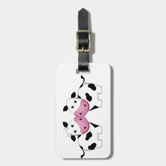 Kuh-Paare Gepäckanhänger (Vorderseite vertikal)