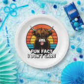 Kuh. Pappteller (Party)