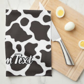 Kuh Pattern Handtuch (Viertel Falte)