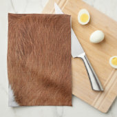 Kuh-Pelz-Geschirrtücher Küchentuch (Viertel Falte)