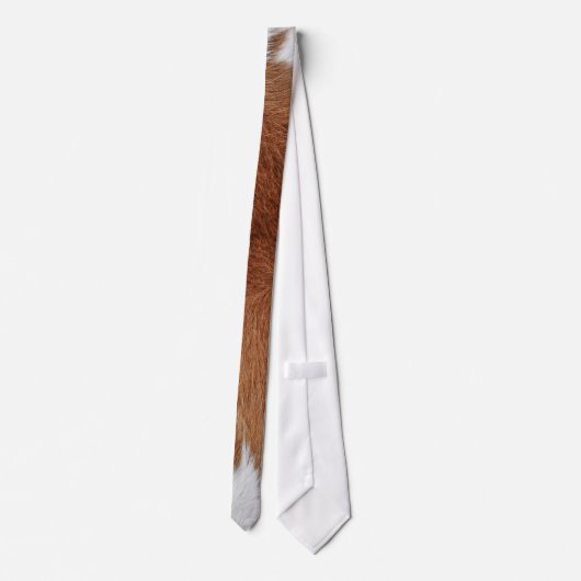 Kuh-Pelz-Krawatte Krawatte (Rückseite)