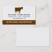 Kuh - persönliche Visitenkarte (Vorne/Hinten)