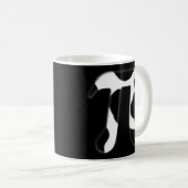 Kuh Pi Kaffeetasse (VorderseiteRechts)