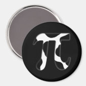 Kuh Pi Magnet (Vorderseite/Rückseite)
