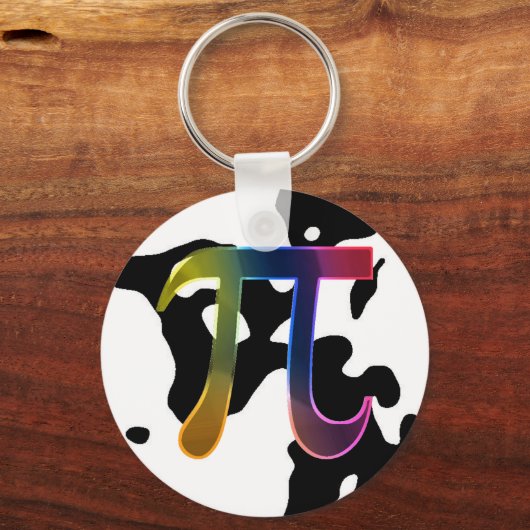 Kuh-PI-Schlüsselanhänger Schlüsselanhänger (Vorderseite)